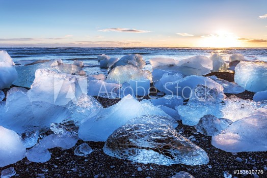 Picture of Diamond Beach Iceland
